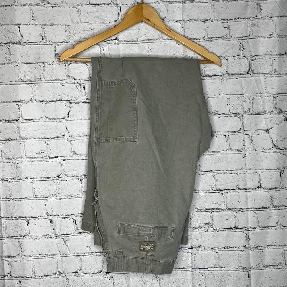 Vintage 38/32 Columbia Cargo Pant Green Khaki